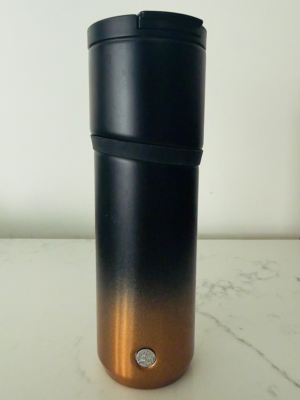 Starbucks 16 oz Copper Black Ombre Hot & Cold Drink Tumbler